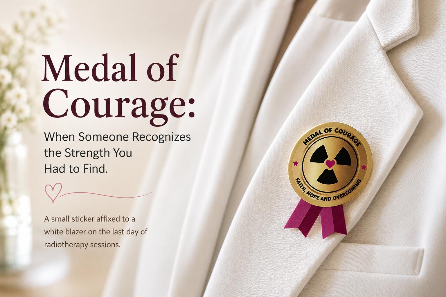 The Medal of Courage: When Someone Recognizes the Strength You Had to Find